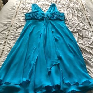 Blue/Donna Ricco/Size 14/Formal Dress
